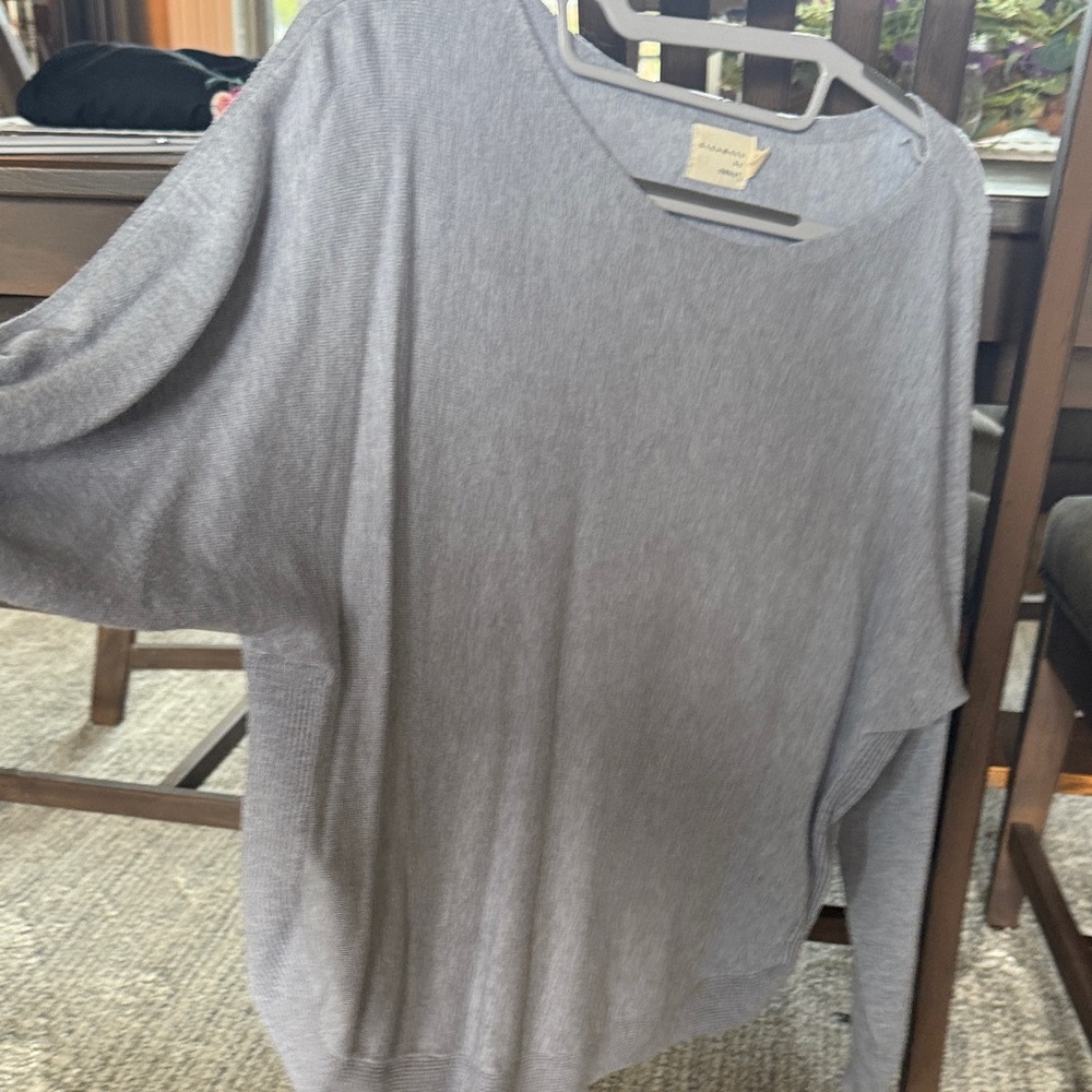 Stylish Gray/Lilac Women's Sweater
